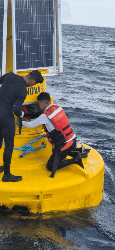 2024 | Refurbishment & Reinstallation of Communications Buoy | Open Blue Innvoasea